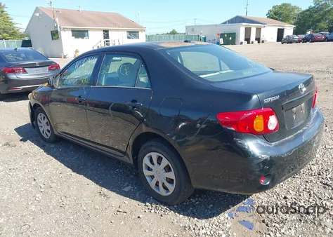 2009 Toyota Corolla Le z USA, uszkodzony, nr VIN 2T1BU40E09C044972
